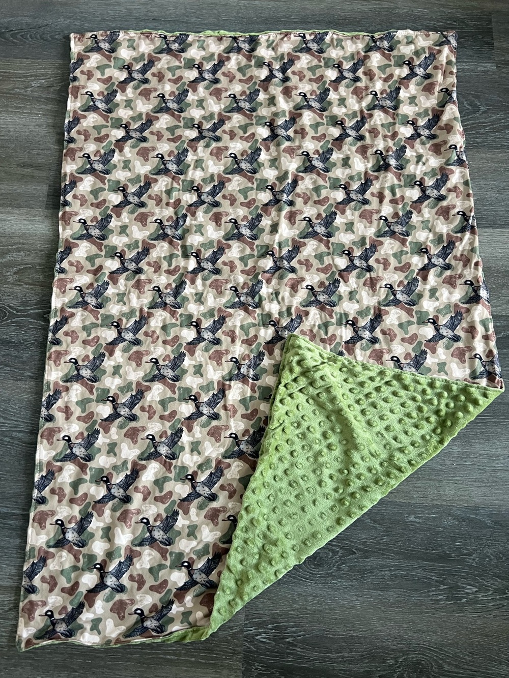 Baby Boy Duck Blanket